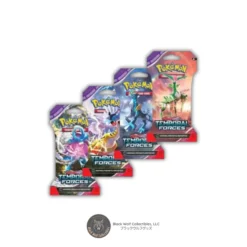 Temporal Forces: Sleeved Booster Pack Art Bundle (Set of 4)