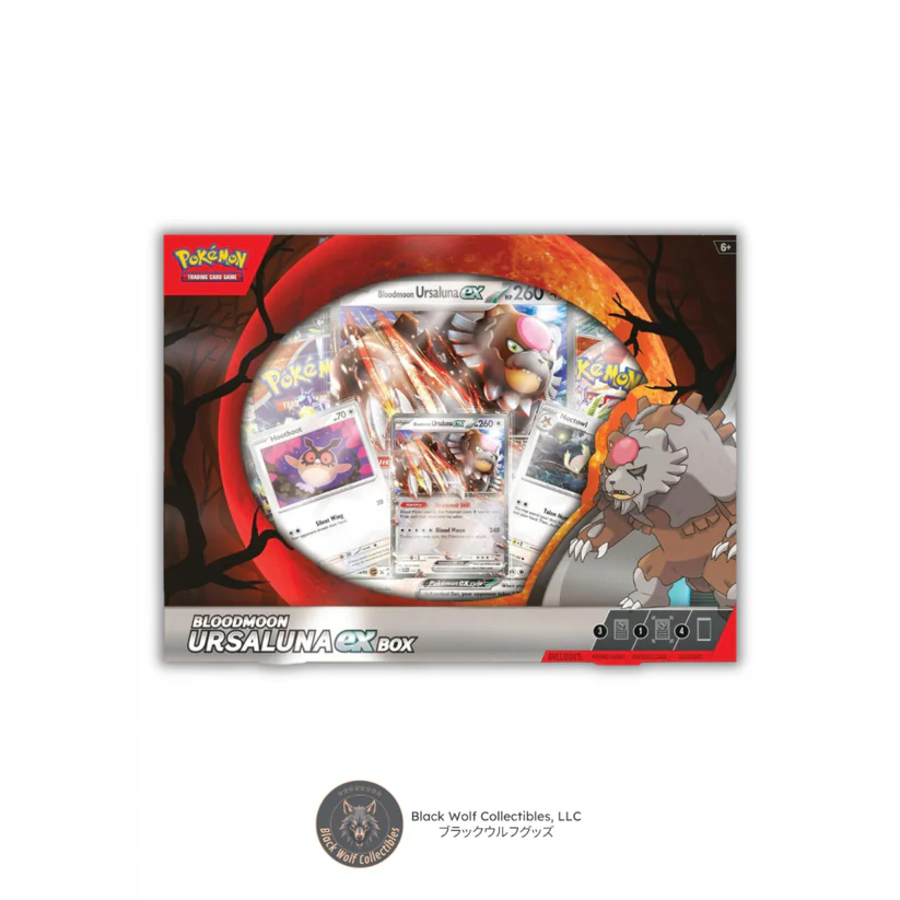 Pokemon TCG: Bloodmoon Ursaluna ex Box