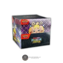 Paldean Fates: Tech Sticker Collection (Sealed Display Case)