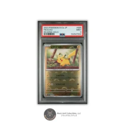 PSA 9 | 2023 POKEMON JAPANESE SV2a-POKEMON 151 025 PIKACHU REVERSE HOLO